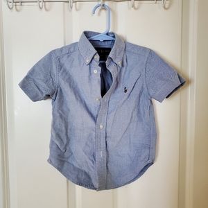Polo by Ralph Lauren Light Blue Kids Button Down Shirt
